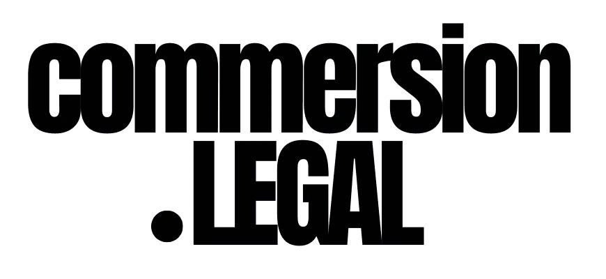 Commersion Legal logo in black text
