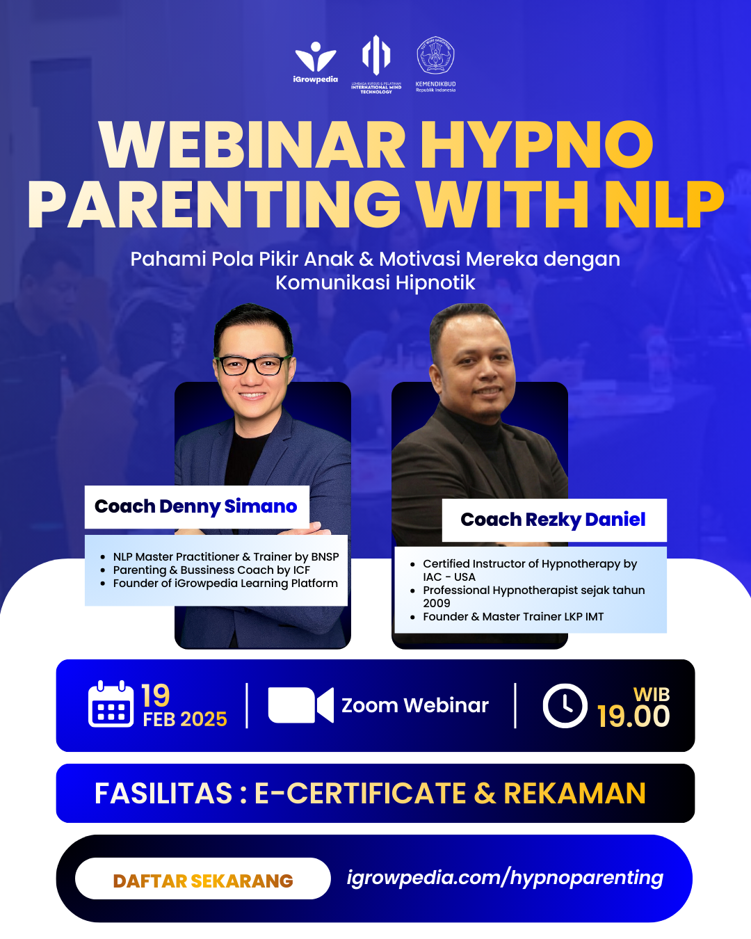 Hypnoparenting Webinar